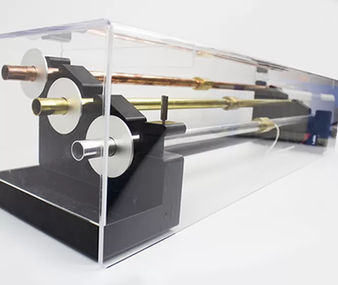 تطبيقات تجربة معامل التمدد الحراري المعدني