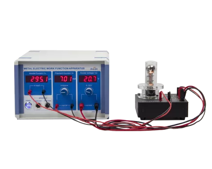 تجربة وظيفة العمل الكهربائية المعدنية