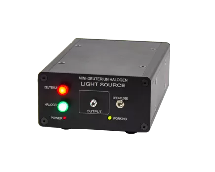 مصدر ضوء تنجستين ديوتيريوم صغير